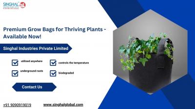 Premium Grow Bags for Thriving Plants - Available Now!