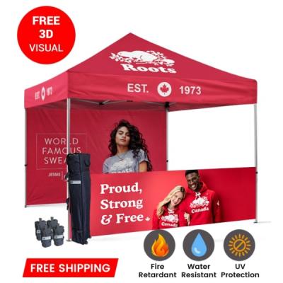 Pop Up Tent With Logo Printed Graphics | Branded Canopy Tents - Atlanta Professional Services