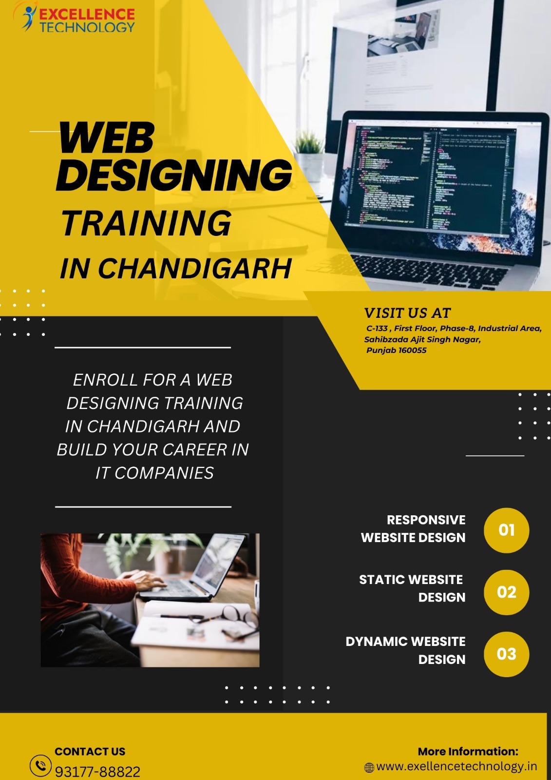 Web Designing Training in Chandigarh - Chandigarh Other