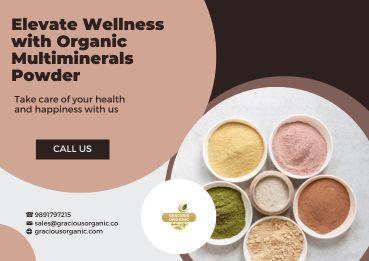 Elevate Wellness with Organic Multiminerals Powder - Other Other