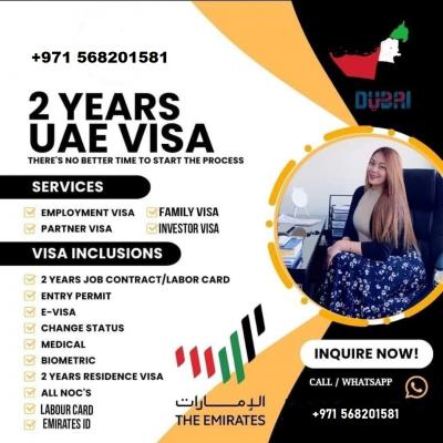 2 YEARS BUSINESS PARTNER VISA UAE +971568201581 - Dubai Other