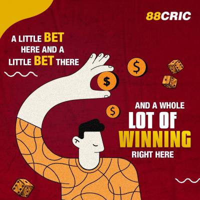 A Little Bet Here and A Little Bet there, and A Whole Lot of Winning Right Here at 88cric! - Washington Other
