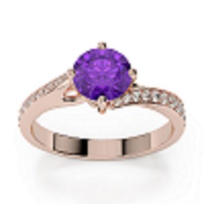 Designer Collection of Amethyst Engagement Rings - Other Jewellery