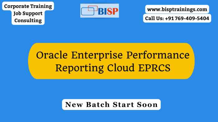 Oracle Enterprise Performance Reporting Cloud EPRCS - Miami Professional Services