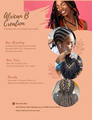 African B Creation - Hair Salon - Atlanta Health, Personal Trainer
