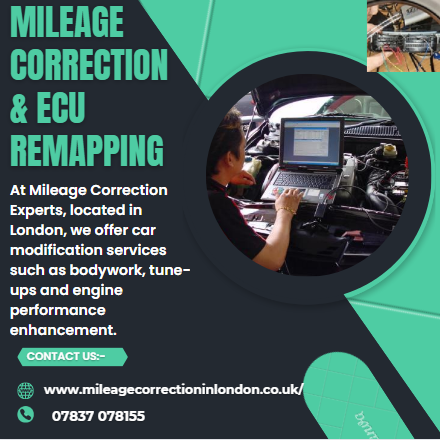 Advantages and disadvantages of mileage revision and vehicle remapping in East London - London Parts, Accessories