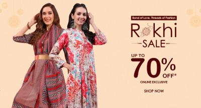 Rakhi Sale Upto 70% OFF Online Exclusive At SHREE - Delhi Clothing