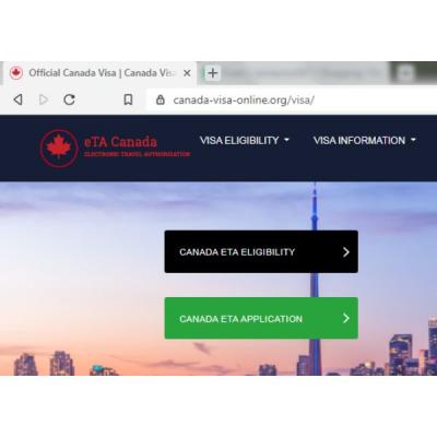 CANADA  Official Government Immigration Visa Application Online Slovenia Citizens - Uradna spletna - Other Other