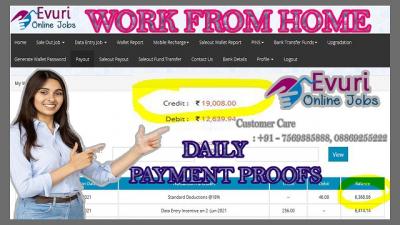 Part Time Home Based Data Entry Jobs, Home Based Typing Work  - Bangalore Other