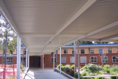 Adequate Protection Guaranteed With Covered Walkways