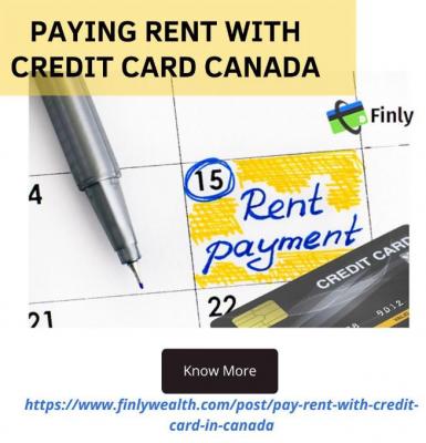Paying rent with credit card Canada