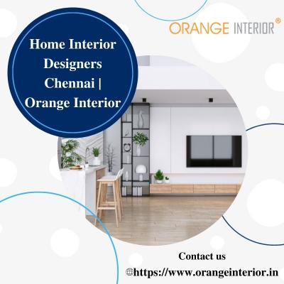 Home Interior Designers Chennai | Orange interior - Chennai Interior Designing