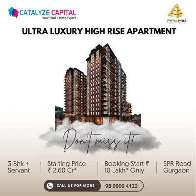 Ultra Luxury Apartments in Gurgaon | Catalyze Capital - Gurgaon For Sale