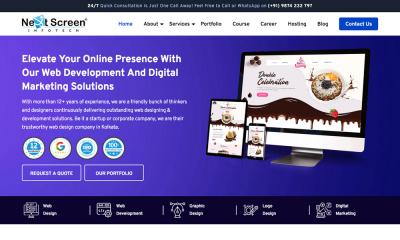 Web Site Development Company Next Screen - Kolkata Computer