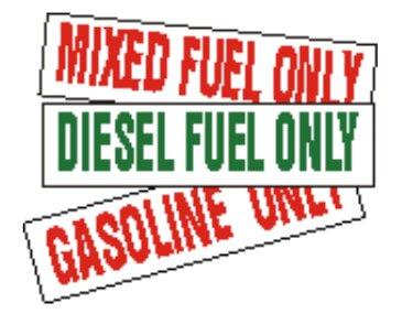 Bulk Screen Printed Fuel Stickers for Trucks - Other Professional Services