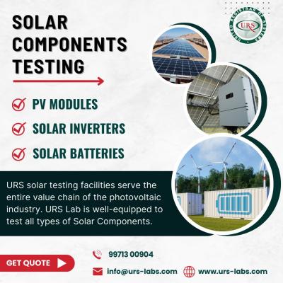 Solar Components Testing Labs in Noida - Other Other