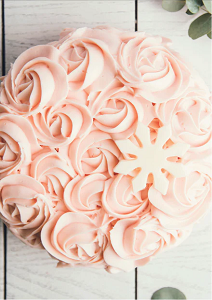 Rose Design Cake in Dubai
