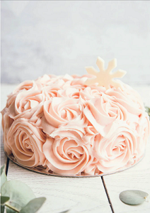 Rose Design Cake in Dubai - Dubai Other