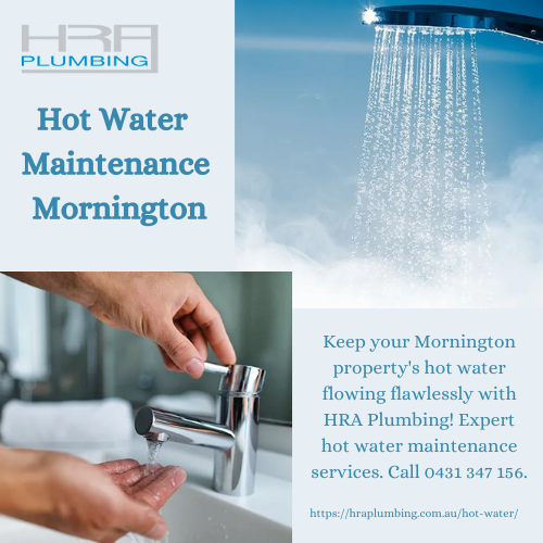 Hot Water Maintenance Mornington - Melbourne Other