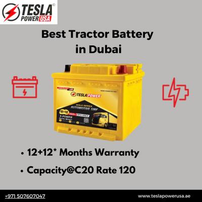 Get the Best Tractor Battery in Dubai - Tesla Power USA - Dubai Other