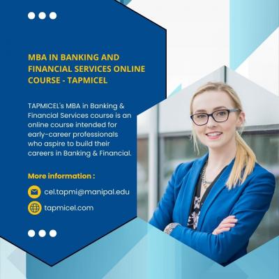 MBA in Banking and Financial Services Online Course - TAPMICEL - Bangalore Other