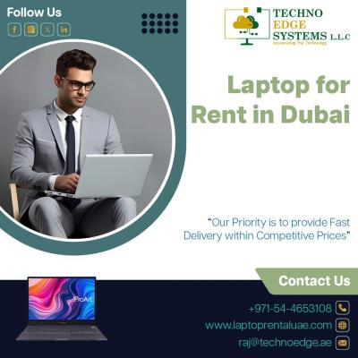 Trusted Bulk Laptop Rental Services in Dubai, UAE by Techno Edge Systems - Dubai Computer