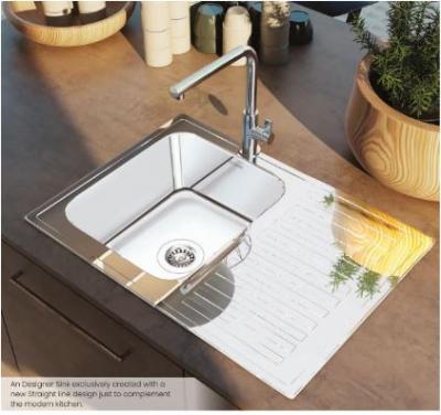 Maximize Space and Style with Single Bowl Single Side Drain Kitchen Sinks - New York Other