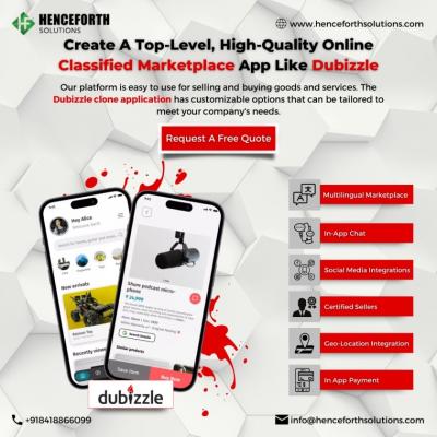 Best Dubizzle Clone App Development Company  - Chandigarh Professional Services