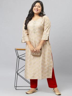 Stylish and Comfortable Plus Size Kurta for Women - Jaipur Clothing