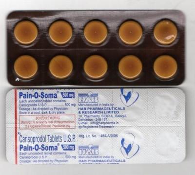 Buy Pain O Soma 500 Mg, 350 Mg Tablets Online - New York Health, Personal Trainer