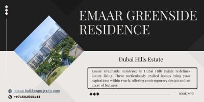 Emaar Greenside Residence At Dubai Hills Estate-Quality Living It Starts Here - Dubai For Sale