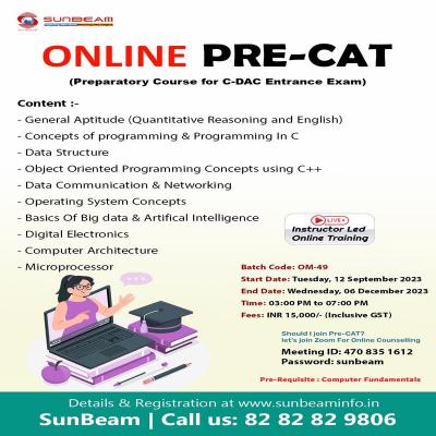 Best PreDac Classes in Pune