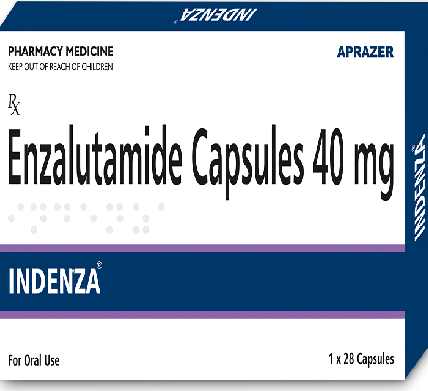 Aprazer's Enzalutamide Capsules (Indenza 40) - Delhi Health, Personal Trainer