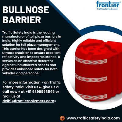 Toll Plaza Barrier | Bullnose Barrier Manufacturer in India – Traffic Safety India - Delhi Tools, Equipment