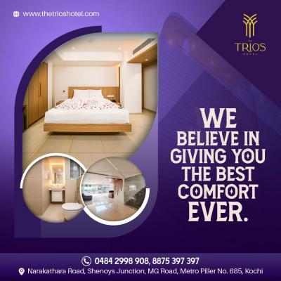 Hotel in MG Road Kochi | Trios Hotel Kochi - Thiruvananthapuram Vacation Rentals