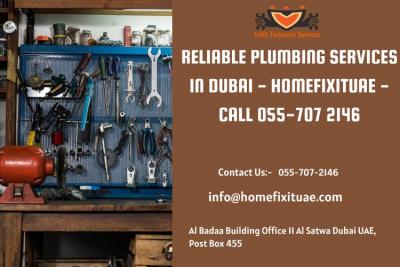 Reliable Plumbing Services in Dubai - HomeFixitUAE - Call 055-707 2146 - Dubai Industrial Machineries