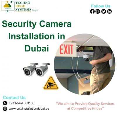 Advantages of Security Camera Installation in Dubai for Homes. - Dubai Computer