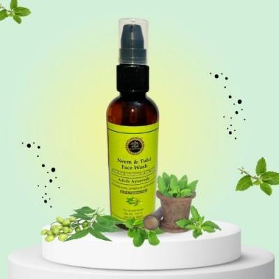 Neem Basil Face Wash: Your Ultimate Choice for Acne and Pimples - Advik Ayurveda - Delhi Other