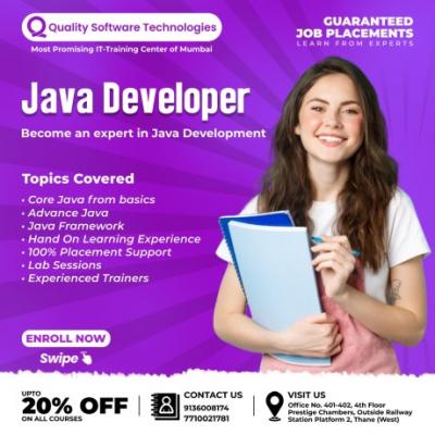 Best Java Full stack Development Course in Thane - Quality Software Technologies - Thana Tutoring, Lessons