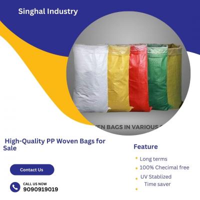  High-Quality PP Woven Bags for Sale