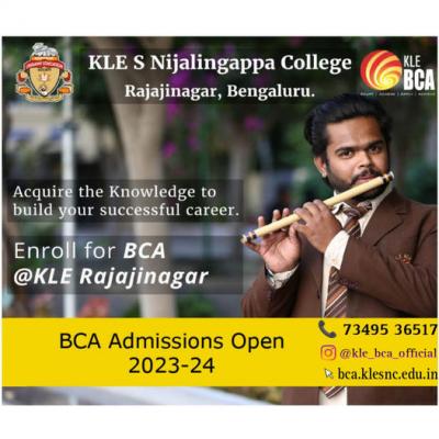 KLE SNC Recognitions | BCA colleges in India | KLE BCA 