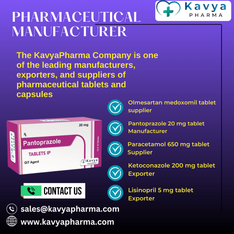 Pharmaceutical Tablet and Capsules Manufacturer, Exporter, Supplier
