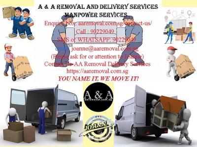 Manpower Services w/Two Professional Movers For Your Moving Services - Singapore Region Other