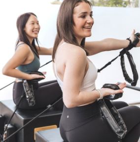 Pilates reformer exercise - Brisbane Health, Personal Trainer