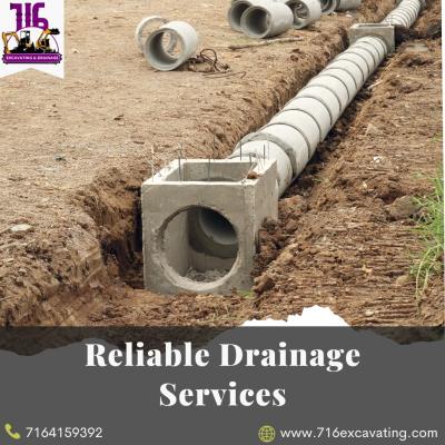 Reliable Drainage Services in Lancaster - New York Construction, labour