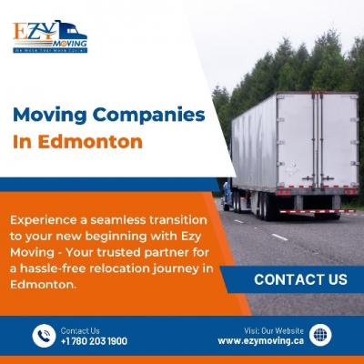 Moving Companies In Edmonton - Edmonton Professional Services