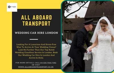 Elegant Wedding Car Hire in London - Book Now for Your Special Day!