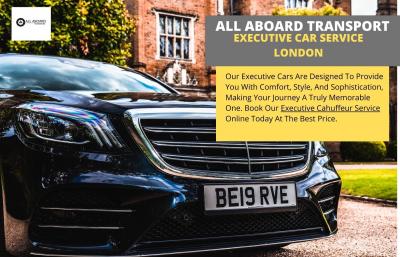 Executive Car Service London Your Gateway to Class and Comfort