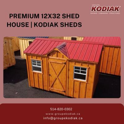 Premium 12x32 shed house | Kodiak Sheds - Quebec Other