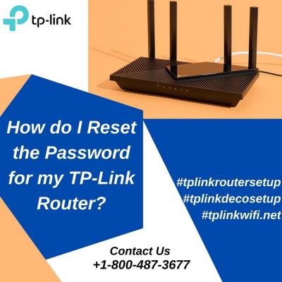 How do I Reset the Password for my TP-Link Router? +1-800-487-3677